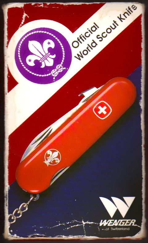 Recherche wenger World scout knife version 90's Show_image