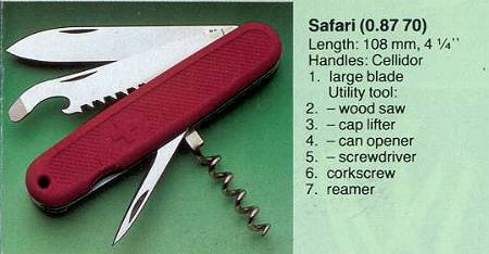 Safari Trooper catalogue entry - Note incorrect scale description !