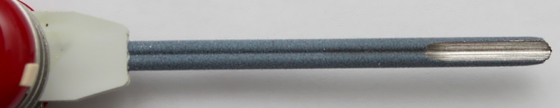 Fish Hook File with Fly-Tying Notch