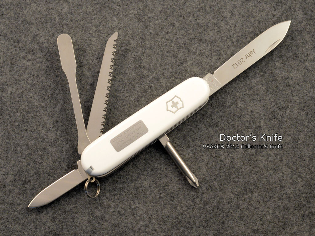 Victorinox Doctor's Knife VSAKCS 2012 knife of the year. Picture by jazzbass. 