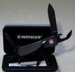 Wenger introduced the Blackout Series in February 2012. The Wenger EVOGrip 10 Blackout model appeared for sale outside of North America around June 2012. The earlier North America EvoGrip 11 Blackout was listed on most websites as the EvoGrip 10, but the tool arrangement and model number on the packaging correctly labeled it as an Evo 11 model. 
Photo by ICanFixThat.
