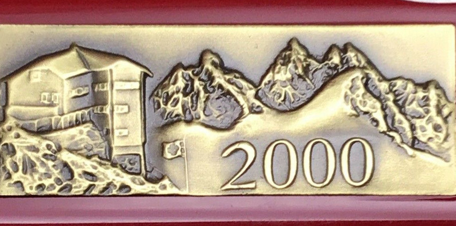Wenger PdG 2000 brass plate