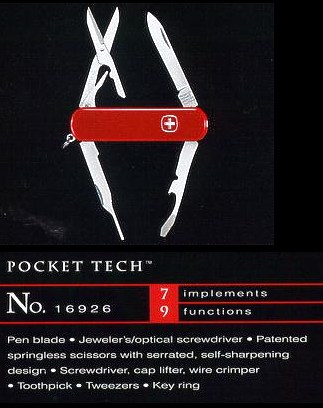 Wenger Esquire sized Pocket Tech model 16926