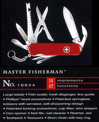 Wenger fishing knife model 16934