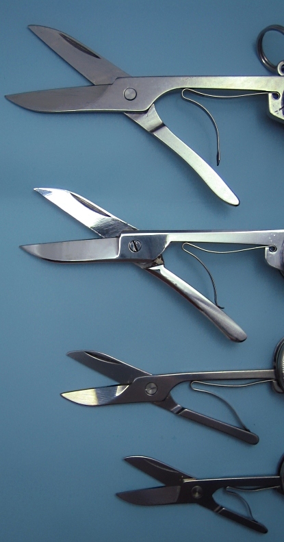 Scissors from 91, 84, 74 and 58mm models